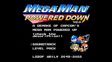 Mega Man Powered Down V2.0 Release Trailer (Mega Man Maker music mod + level pack)