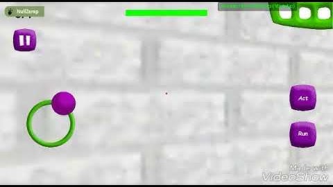 Baldi Basic Mod Menu Gameplay