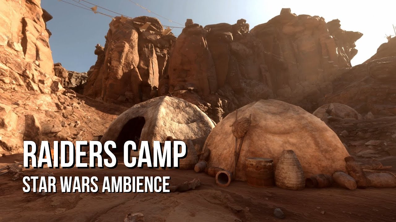 Tusken Raider Camp | Star Wars Ambience | Tatooine Winds, Tusken Sounds