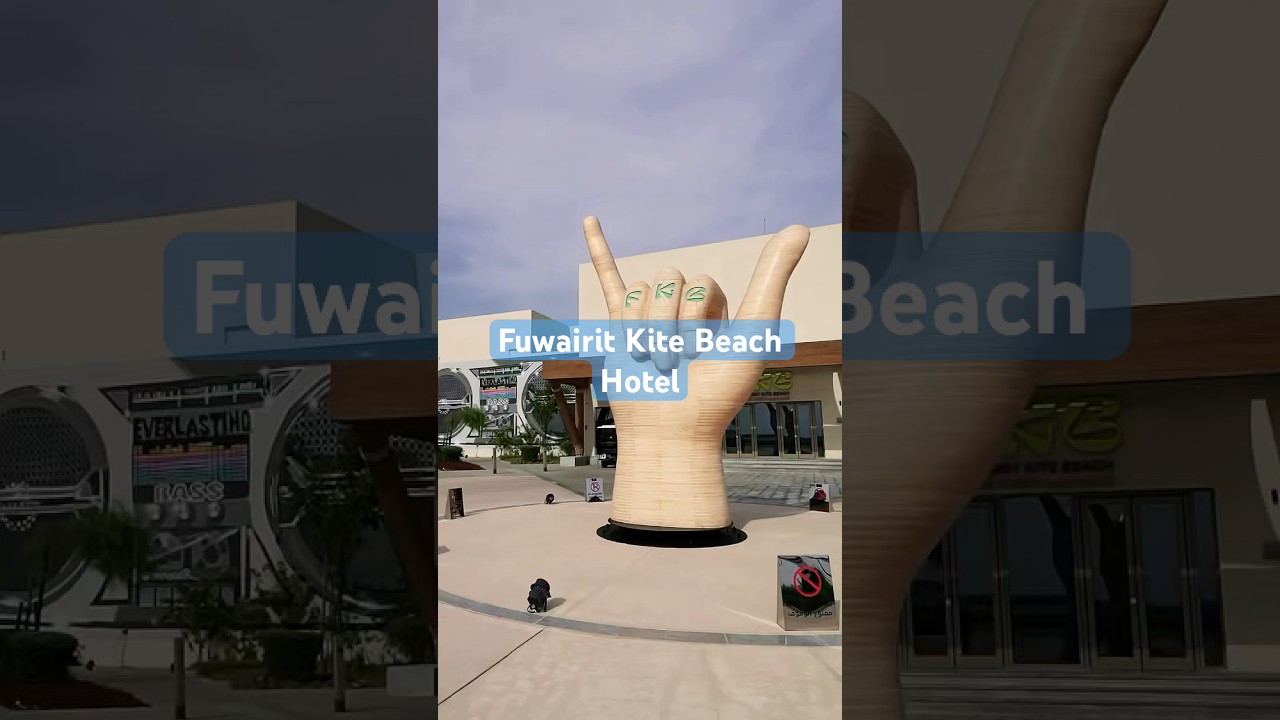 Discovering the details of Fuwairit Kite Beach Hotel
