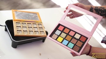 Z Palette De-potting of Jeffree Star Thirsty Palette
