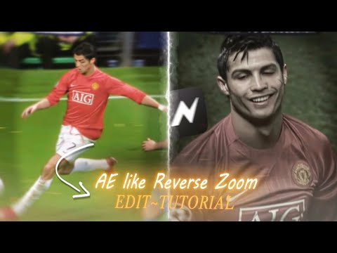 Exact "Reverse Zoom" like Ae in Mobile🤯 #tutorial #edit