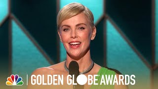 Charlize Theron's Tribute to Tom Hanks - 2020 Golden Globes