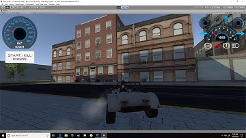 (Unity) Realistic Car Controller Prefab Test With UFPS