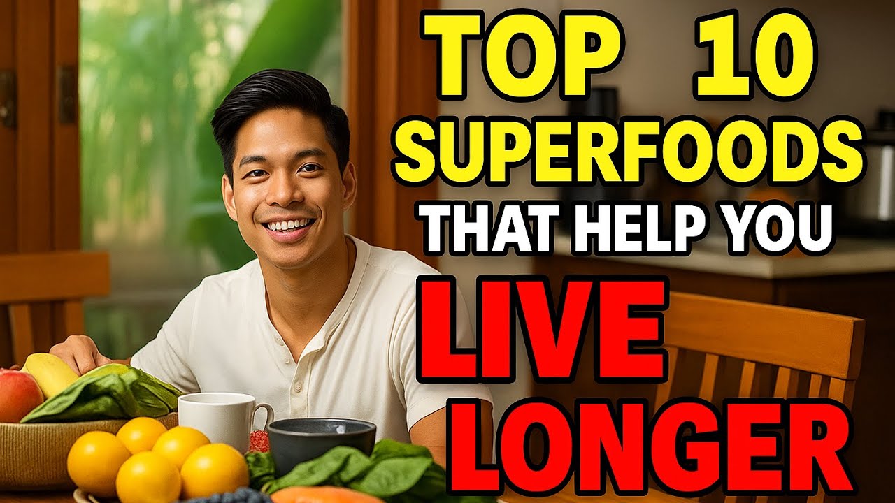 Top 10 Superfoods That Help You Live Longer - YouTube