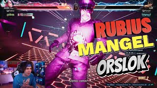 RUBIUS, MANGEL y ORSLOK juegan TEKKEN 8 y FORTNITE || STREAM 31/1/2024