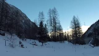 Schlittelbahn Or Sledge Run, Preda - Bergün In Switzerland
