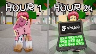 I Spent 24 Hours Getting Rich in Jujutsu Shenanigans