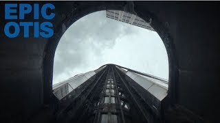 Celebrity Glass Ceiling & Curved Doors! Unique OTIS Scenic Elevators-Prudential Hotel-Hong Kong Profile