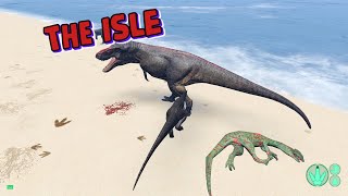 THE ISLE - Дилофозавр влетает в Рекса!