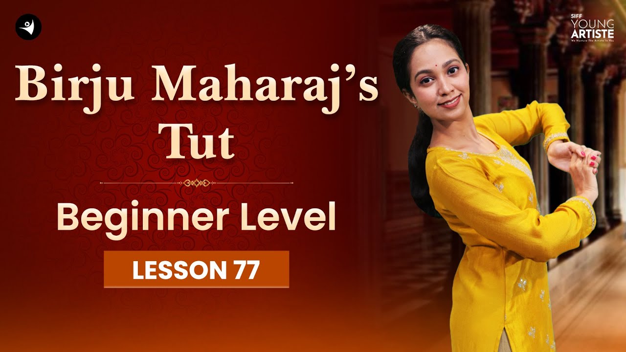 Birju Majaraj's Tut | Kathak Dance Lessons for Beginners #kathak #dancelessons #indianclassicaldance
