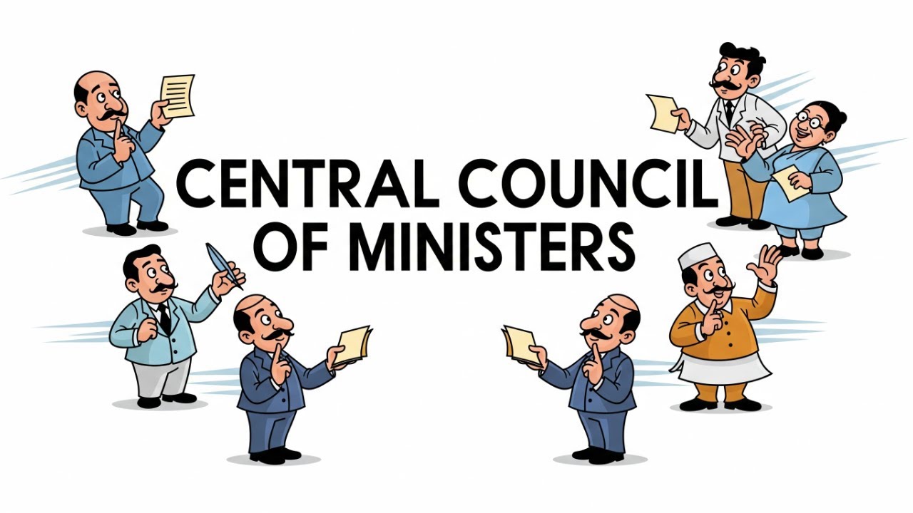 Central Council of Ministers  | Indian Polity Laxmikanth | UPSC, PCS, SSC, Banking Exam