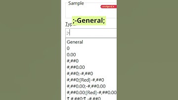 Excel Tips to Show Only Negative Valuse #shorts