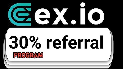 How to Get Your Referral Link on CEX.IO & Earn 30% Commission!