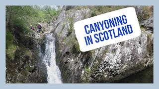 Canyoning in Scotland: Adventures with G2 Outdoor by Niko Explores