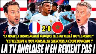 🚨 LA TV ANGLAISE N’EN REVIENT PAS APRÈS FRANCE 2-0 MAROC ! LES BLEUS FILENT EN DEMI-FINALE