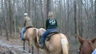 Trail ride at Fants Grove, Clemson