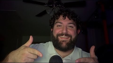 My First ASMR Video With a Blue Yeti Microphone!