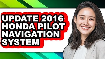 How To Update 2016 Honda Pilot Navigation System - Step By Step