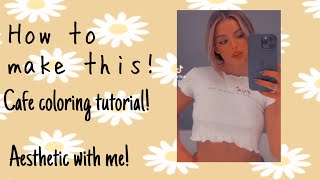 Cafe theme tutorial screenshot 4