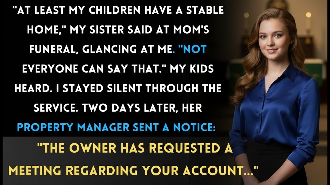 Sister Bragged About Her “Real Home” — She’s Three Months Behind on Rent to My Company