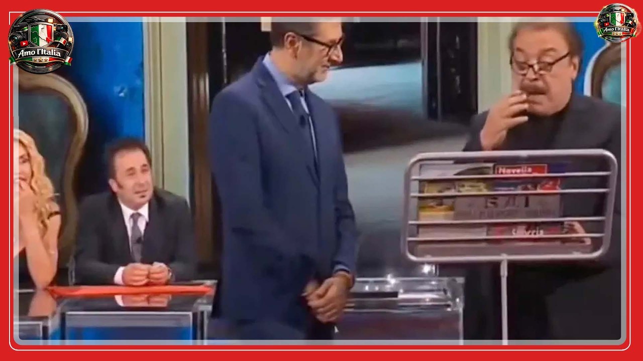 Valeria Marini in lacrime per le battute di Nino Frassica