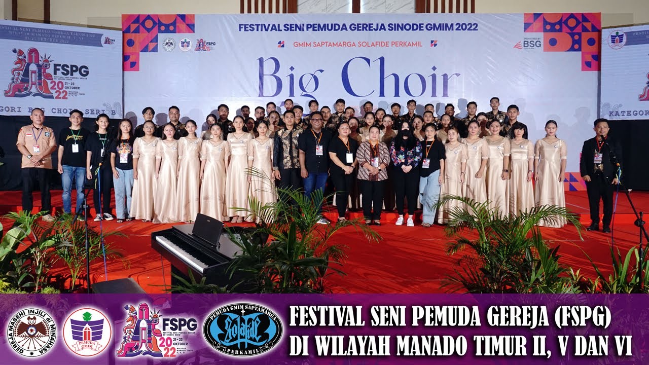 GMIM SYALOM RASI BIG CHOIR SERI B FSPG 2022 @ GMIM SAPTAMARGA SOLAFIDE PERKAMIL