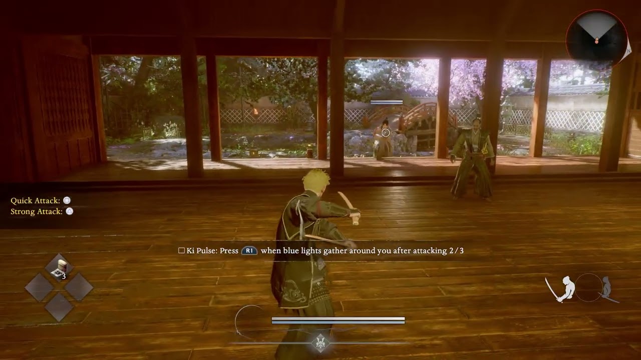 Nioh 3: Как использовать импульс Ки