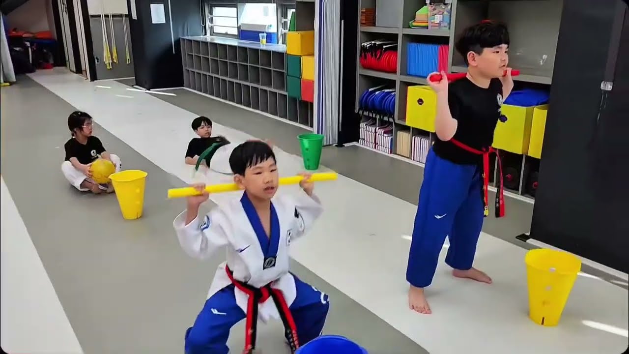부산강서구태권도 지사동고려태권도 즐거운 수련모습~