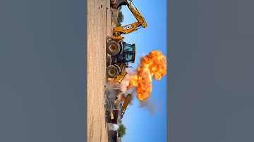 one +two jcb machin accident 😭🙏📌😥 #trending #viral #shorts #ai #aivideo #shortsviral