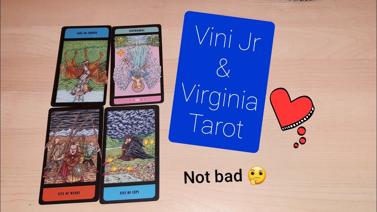 Vini Jr. and Virginia Fonseca #tarot #tarotreading #realmadrid 