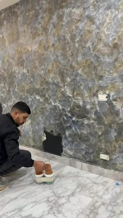 Cara Unik Mengecat Dinding  #interiordesign #tiles #mustwatch