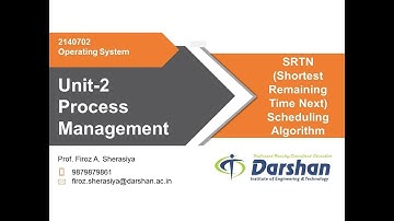 2.10 - SRTN (Shortest Remaining Time Next) Scheduling Algorithm