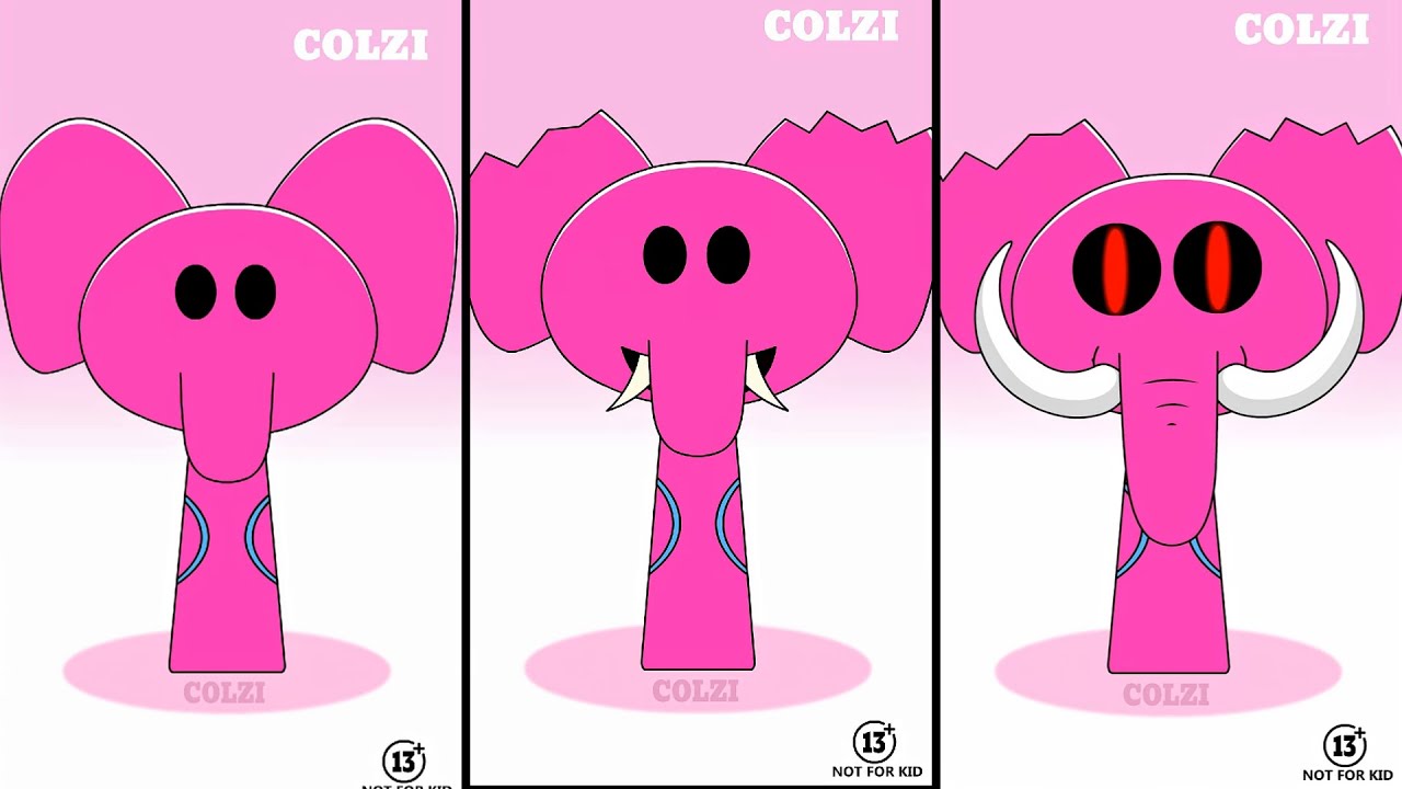 Incredibox Sprunki OC Elly Pocoyo Phase 4 | Compilation Incredibox 