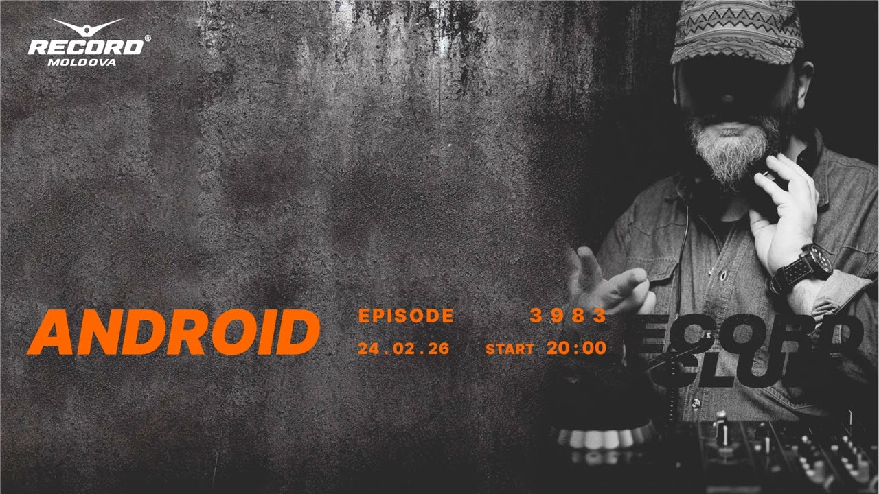 Deep Tech house   music mix |  DJ ANDROID  | Radio RECORD Moldova | episode 3983| 2026-24-02