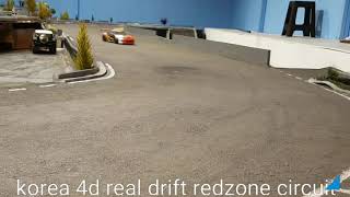 Korea 4D Rc Real Drift Red Zone Circuit