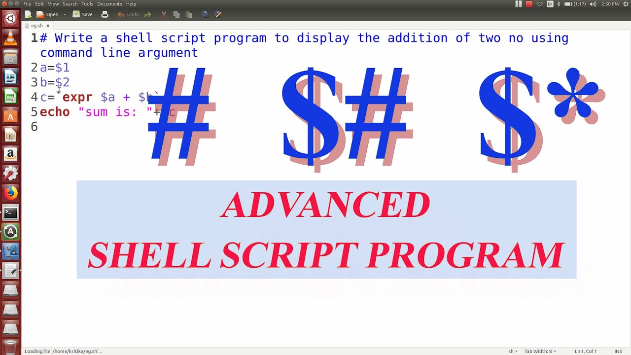 c shell script variable assignment