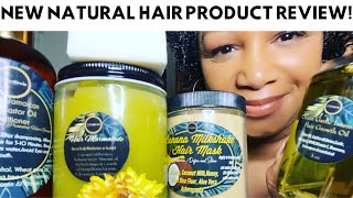 Scrubtious Inc - New Natural Hair Care brand product review! My Etsy Series