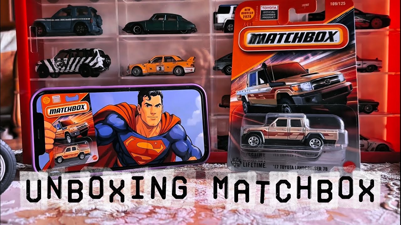 Asli Mirip Aslinya! Matchbox 78 Land Cruiser Unboxing Indonesia! 