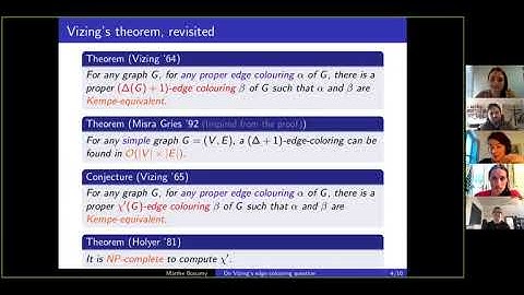 Marthe Bonamy—On Vizing