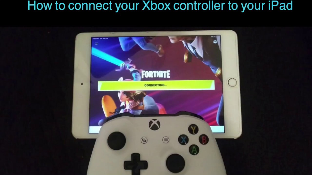 How to connect Xbox one controller to an iPad YouTube