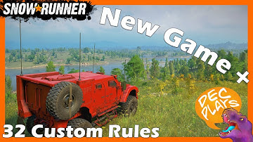 Create a Personalised Snowrunner Experience! - New Game +