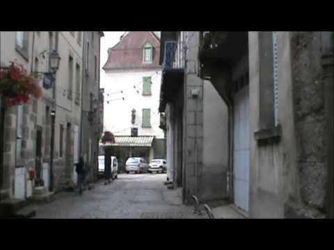 Walking in Aubusson, France