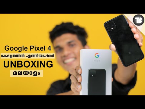 Google Pixel 4 Unboxing in Malayalam | Soli radar works?!