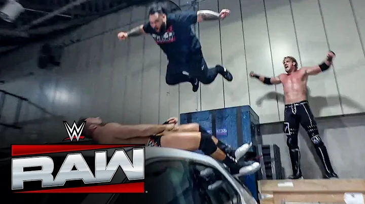 Bronson Reed Tsunamis LA Knight onto an SUV: Raw highlights, Dec. 8, 2025