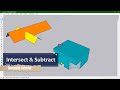 Intersect & Subtract - Mahir SketchUp dalam Sekejap