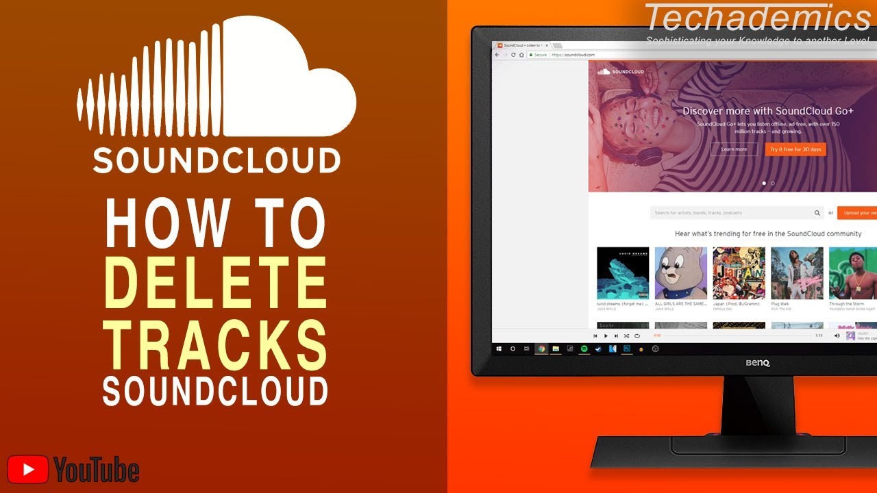 How To Delete Tracks On Soundcloud | Remove Music From Soundcloud Windows