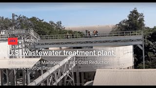 U.S. Sewage Sludge Drying With JXX Sludge Dryer|JXX Wastewater Treatment Project