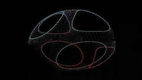 3D Random Attractor Animation