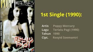 Poppy Mercury  Terlalu Pagi 1st Single Of 1990  1st    akuramarecords  hprecords